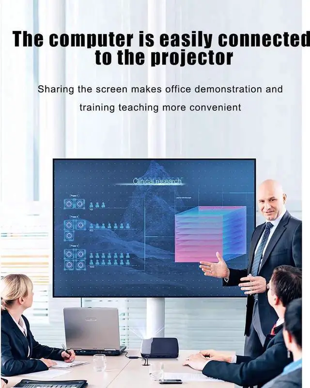 Alt view image 6 of 7 - HDMI to VGA Gold-Plated HDMI to VGA Adapter (Male to Female) for Computer Desktop Laptop PC Monitor Projector HDTV Chromebook Raspberry Pi Xbox and More - Black 3 Pack