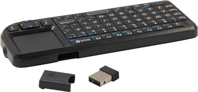 Alt view image 3 of 6 - Vision-Tek Candyboard 900319 Black 69 Normal Keys USB RF Wireless Mini Keyboard