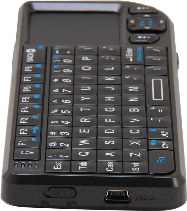 Alt view image 4 of 6 - Vision-Tek Candyboard 900319 Black 69 Normal Keys USB RF Wireless Mini Keyboard