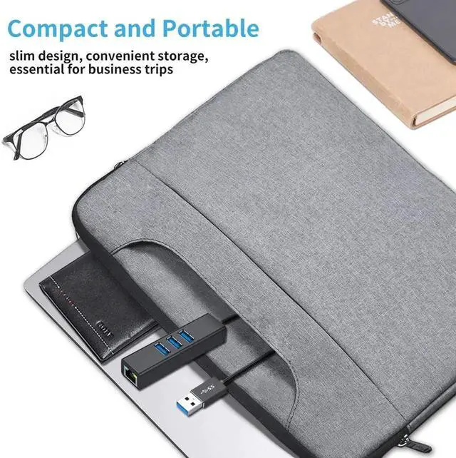 Main image of USB 3.0 Hub to 3x USB3.0 1x RJ45 Ethernet Adapter, with RJ45 10/100/1000 Gigabit Ethernet LAN Network to USB Adapter for Windows PC, Linux, MacBook, Ultrabook, Notebooks, Tablets, Aluminum (Black)