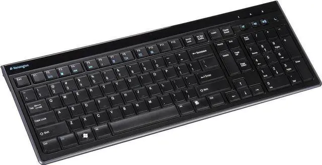 Main image of Ken-sing-ton K72357US Slim Type USB Keyboard Compatible with PC or Mac (Black)