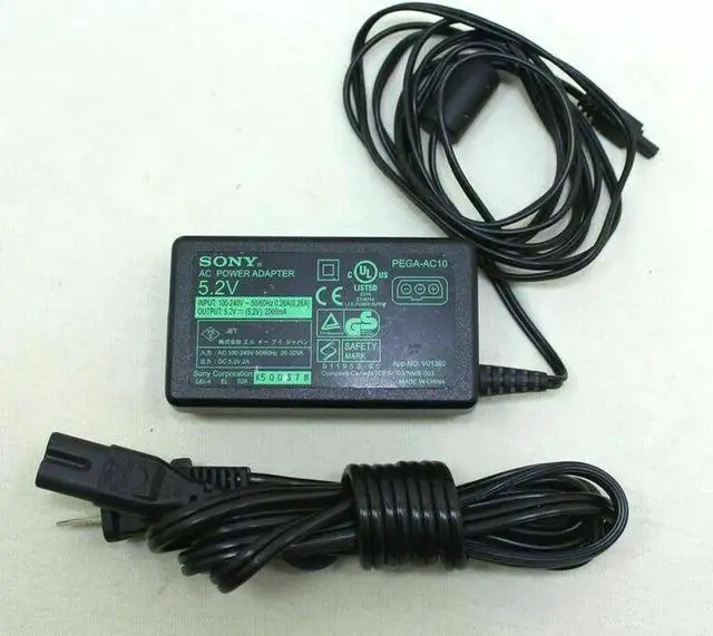 Alt view image 3 of 3 - AC Adapter So-ny PEGA-AC10 Power Supply for Clie PEG-UX40 PEG-UX50 W/P.Cord OEM