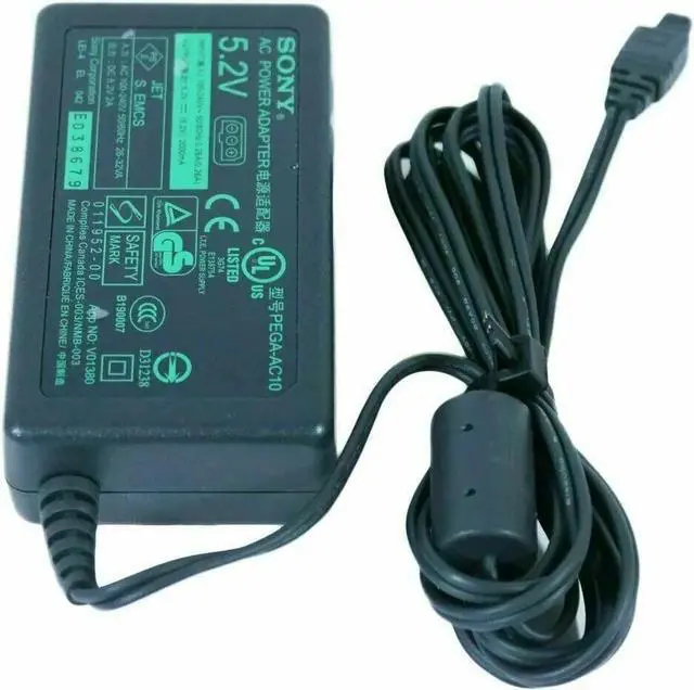 Alt view image 4 of 4 - AC Adapter SO-NY PEGA-AC10 Power Supply for Clie PEG-UX40 PEG-UX50 W/P.Cord OEM