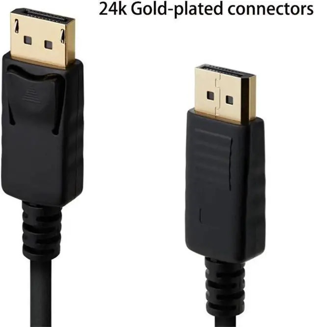 Alt view image 5 of 5 - DP to DP 4K high-definition cable Displayport cable male to male computer connection cable DP to DP cable high-definition cable(3.3 ft)
