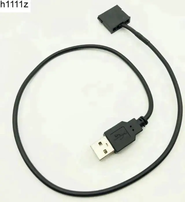 Main image of SATA to USB Power Cable Adapter USB 5V Male To 15Pin SATA Female Port Power Supply For 2.5 inch Laptop SATA HDD 22AWG Black 50cm