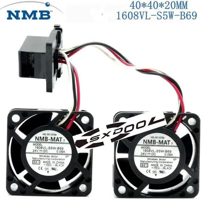 Main image of servo fan drive cooling fan A90L-0001-0575#A 1608VL-S5W-B69 daul fan A90L-0001-0575#B 9WF0424H6504 9WF0424H6503 DC24V