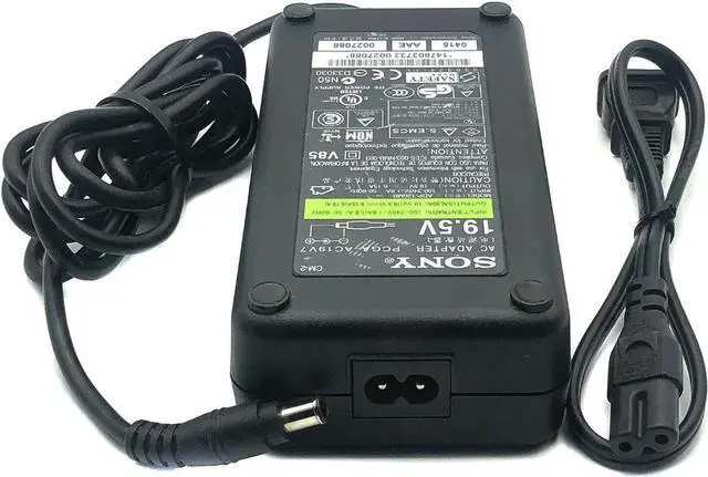Alt view image 2 of 4 - Genuine So-ny PCGA-AC19V7 AC Adapter ADP-120MB For Vaio Laptop W/P.Cord
