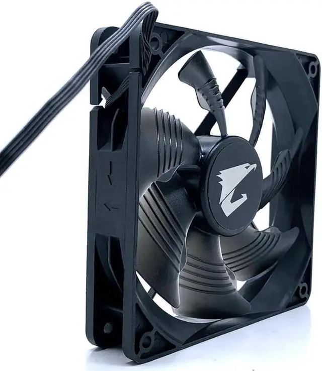 Alt view image 2 of 4 - PLA12025B12HH-LV 120mm 12025 12V Power Supply Chassis Ball Cooling Fan 12cm PWM Water Cooling Cool CPU Fans