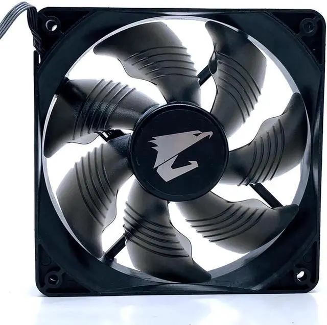 Alt view image 3 of 4 - PLA12025B12HH-LV 120mm 12025 12V Power Supply Chassis Ball Cooling Fan 12cm PWM Water Cooling Cool CPU Fans