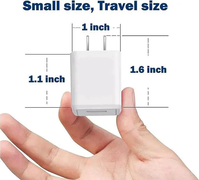Alt view image 4 of 7 - iPhone Charger 10ft, [MFi Certified] Long Lightning Cable Data Sync Charging Cords with USB Wall Charger Travel Plug Adapter for iPhone 13 12 11 Pro Max/SE 2020/X/XR/8/7/6/iPad and More(2Pack)