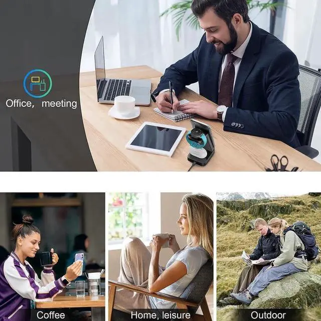 Alt view image 2 of 6 - Charging Station for Multiple Devices,3 in 1 Fast Charging Stand USB-C Charger for Galaxy Watch 5/5 Pro/4/3/Active,Galaxy S23/S22/S21/S20/S10/Note20/Note10/Z Flip 4/Z Fold 4/Galaxy Buds