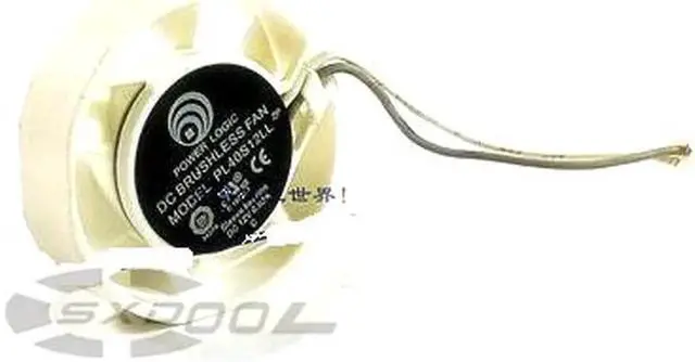 Alt view image 4 of 4 - POWER LOGIC PL40S12LL 4010 4CM cm 12V graphics card Fan chassis power round silent cooling fan