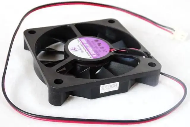 Alt view image 2 of 3 - 1pcs New 60mm Slim Cooling Fan 6cm 12V For Bi-Sonic SP601012M 6010 12V 0.15A 60X60X10mm CPU Power Silent Cooling Fan