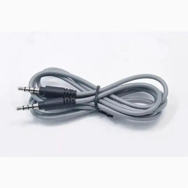 Alt view image 4 of 4 - New original authentic 1.2m 3.5rpm 3.5MM male to male audio cable to record cable Car AUX cable