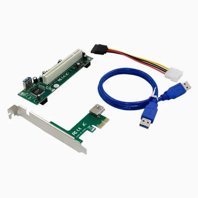 Main image of ASM1083 PCI-E X1 to 1XPCI bridge conversion card Split PCI card slot drive free