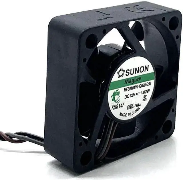 Alt view image 4 of 4 - 30mm Cooling Fan For SUNON MF30101V1-Q000-G99 MF30101V1-Q020-G99 30X30X10 3CM DC 12V 1.02W Projector Cooling Fan