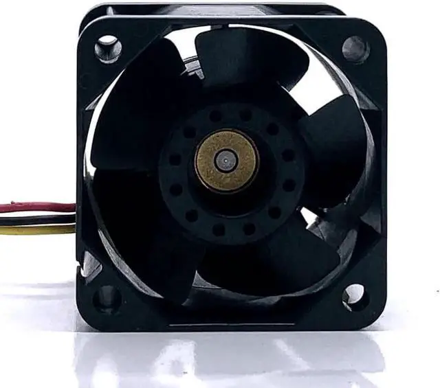 Alt view image 3 of 5 - 109P0412J3063 40mm High Speed Cooling Fan 4028 for Sanyo 4cm DC 12V 3-wire Speed CPU Server Switch Power Fan