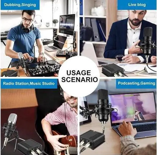 Alt view image 3 of 6 - 1Channel 48V Phantom Power Supply with Adapter BONUS+XLR 3 Pin Microphone Cable for Any Condenser Microphone Music Recording Equipment