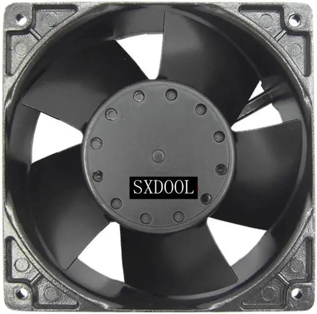 Alt view image 4 of 4 - New Bi-Sonic 4E-115B 12cm 12038 120*120*38mm AC115V 24/22W 2650/3000RPM all metal cooling fan