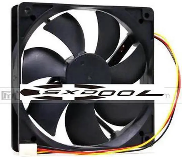 Alt view image 3 of 4 - SNOW FAN YY12025H24B Server Cooling Fan DC 24V 0.25A 120x120x25mm 3-wire