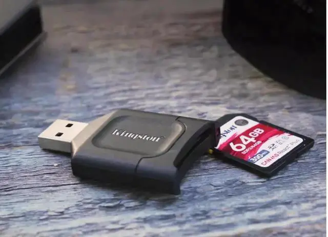 Alt view image 4 of 5 - Kin-gs-ton MLP High speed SD Card USB3.2 reader UHS-II SDXC Micro single camera universal up to 300M (SD card not included)