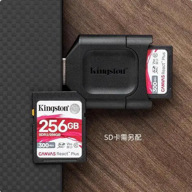 Alt view image 3 of 5 - Kin-gs-ton MLP High speed SD Card USB3.2 reader UHS-II SDXC Micro single camera universal up to 300M (SD card not included)