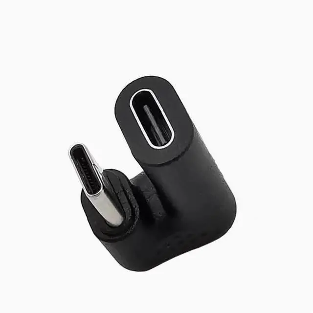 Alt view image 5 of 5 - U-bend type-c male to female data charging Android phone tablet game power supply cable adapter