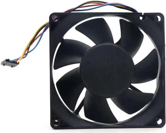 Alt view image 4 of 5 - FOXCONN PV903212PSPF 0A 9232 9032 12V 0.6A 83CFM PWM axial fan WC236-A00 9cm case cooling fan