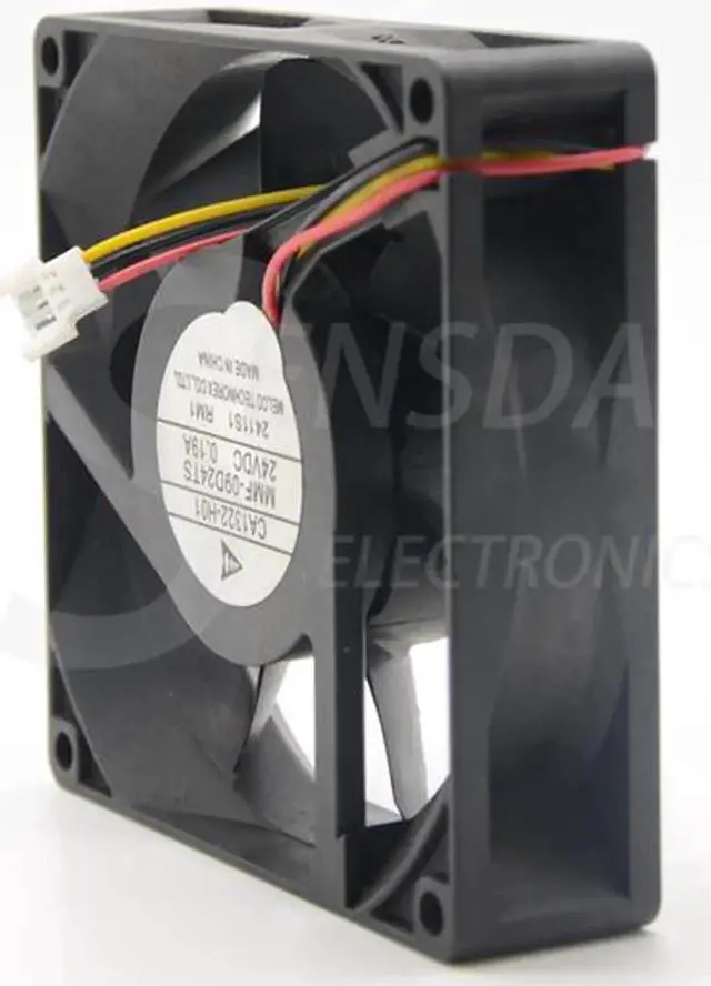 Alt view image 4 of 6 - For Mitsubishi inverter fan CA1322-H01 Melco MMF-09D24TS RM1 9025 DC24V 0.19A 9CM cooling fan