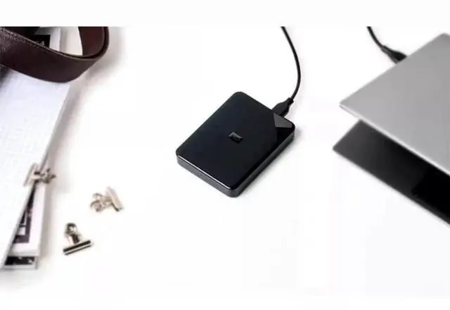 Alt view image 5 of 6 - W-D Mobile Hard Drive Element SE version 1TB 2.5 "WDBEPK0020BBK