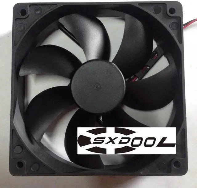 Main image of Young Lin 12025 12CM 12V 3.4W DC chassis cooling fan DFS122512H Mute cooler 2-wire 2-pin