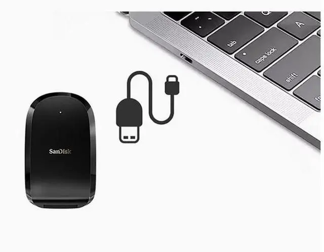 Main image of San-disk CFE CFexpress card reader R5 D6 1dx SLR camera memory card SDDR-F451