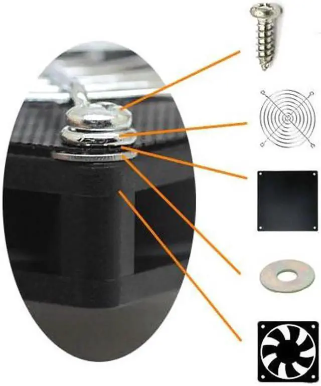 Alt view image 2 of 2 - DIY Router cooling fan 70mm DC 5V USB Power Ultra Silent Dissipate Temperature Control For RT-AC68U EX6200 AC15 AC68U