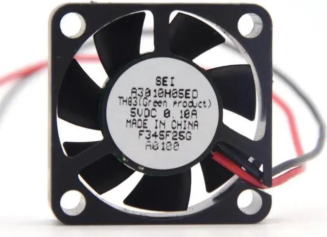 Main image of SEI A3010H05ED 30*30*10 mm 3010 3cm DC 5V 0.10A small micro cooling fan notebook cooler