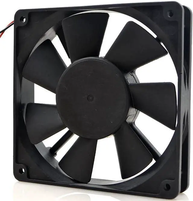 Alt view image 2 of 4 - 12cm ADDA AD1212HB-A71 120*120*25mm DC 12V 0.34A 2wire case cooling fan