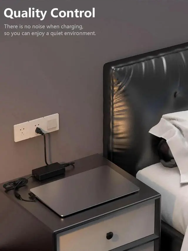 Alt view image 2 of 6 - 180W 19.5V 9.23A Charger AC Adapter for Ac-er Nitro 5 7 Acer Predator Helios 300 PH317-53-77YL PH317-54-70Z5 Acer Predator Triton 300 PT315-52-73WT PT315-52-7337 Laptop Power Adapter (5.5mm*1.7mm)