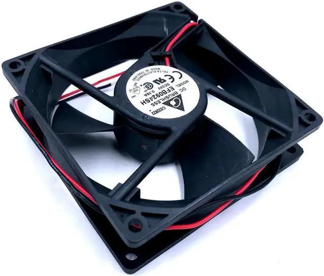 Alt view image 2 of 4 - NEW For delta EFB0924SH DC 24V 0.38A 9CM 9025 9225 92*92*25MM frequency axial cooling fan