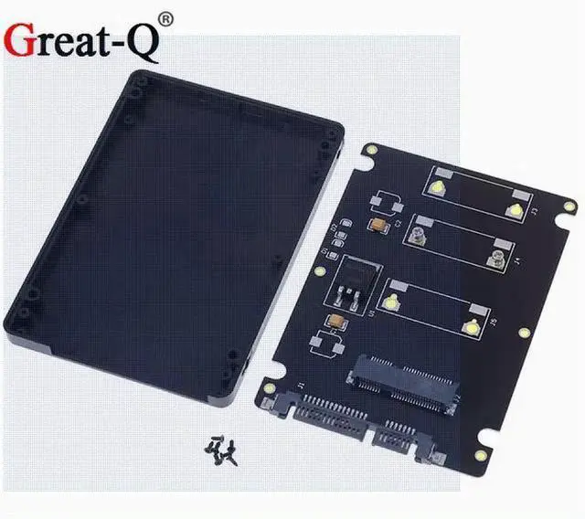 Main image of MSATA to SATA adapter card SSD box MSATA to SATA3 interface converter