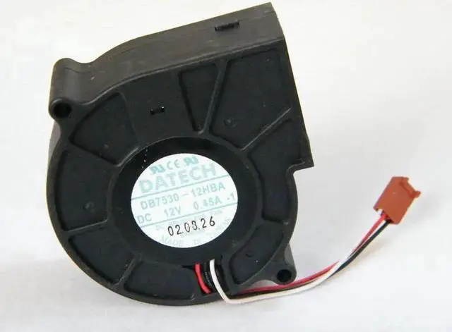 Main image of DB7530-12HBA Blower Fan 75mm 7.5cm for DATECH DC 12V 0.45A 7CM Cooling Fans 75*75*30MM