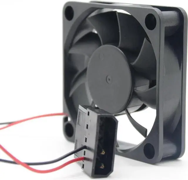 Alt view image 5 of 6 - Original Y.S.Tech FD126015LB 6014 6cm 60mm DC 12V 0.075A double ball silent cooling fan