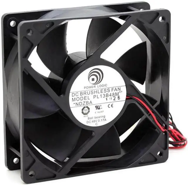 Main image of 13cm case cooler PL13B48M 48V 0.17A 13038 double bearing cooling fan for LOGIC 130 * 130 * 38MM