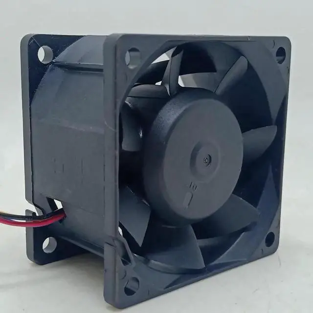 Alt view image 3 of 3 - Delta 6cm 6038 12V High Speed PWM Temperature Control PFC0612DE Computer Cabinet Power Server Fan