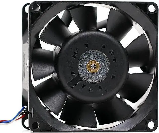 Alt view image 4 of 6 - New AVC 2B08038B12S 8cm 8038DC 12V 3.84A 4-wire PWM Server High-volume cooling Fan