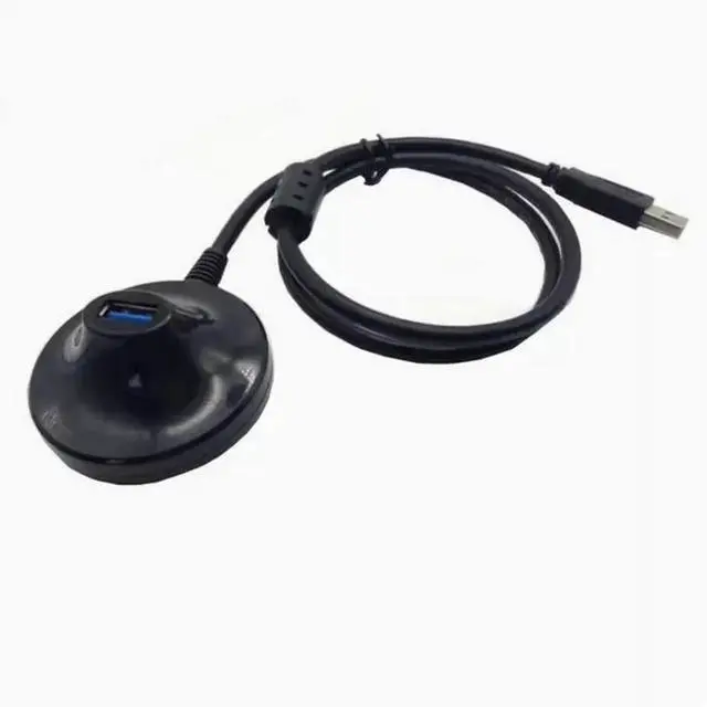 Alt view image 3 of 5 - USB3.0 male to female extension cable with Base USB extension cable with base USB3.0 base extension cable