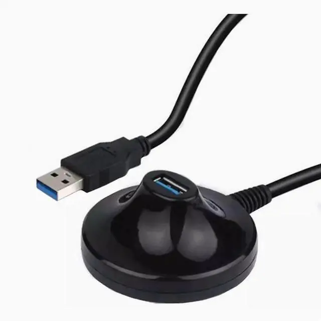 Alt view image 4 of 5 - USB3.0 male to female extension cable with Base USB extension cable with base USB3.0 base extension cable