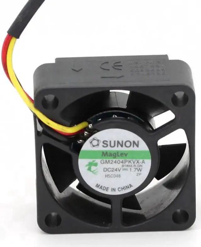 Alt view image 4 of 6 - NEW original SUNON GM2404PKVX-A 24V 1.7W 4cm 4020 4*4*2CM 40*40*20MM cpu cooler heatsink axial Cooling Fan