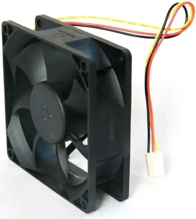 Alt view image 2 of 2 - Foxconn PVA080G12Q -F03-AE 12V 0.65A 8CM 8025 Large Air Volume Hydraulic Bearing Cooling Fan 3-wire 3-pin
