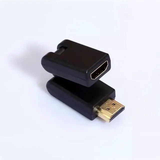 Alt view image 3 of 5 - HDMI Male to female HDMI HD 360 degrees arbitrarily rotate the HDMI adapter male to female