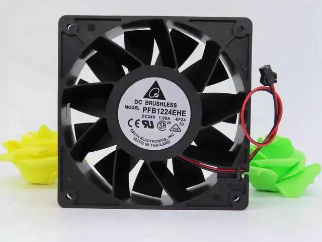 Main image of PFB1224EHE 12CM 120mm 12038 24V 1.08A wind inverter cooling fan for Delta 120*120*38mm
