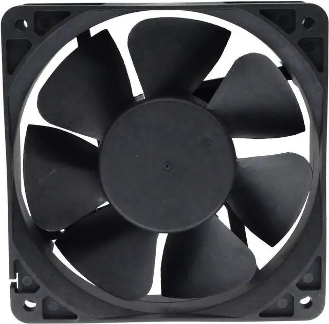 Alt view image 2 of 6 - Waterproof 120mm 12cm(120X120X38mm) Cooling Fan DC12V 3600RPM High Airflow ,SXD12038M1B Universal For Home Bathroom Grow Room Ventilation Vent